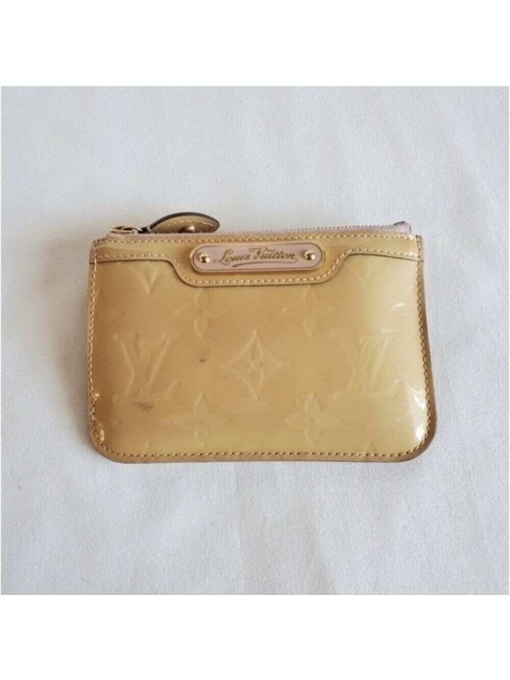 Louis Vuitton Vernis Leather Key Cles wallet cardholders